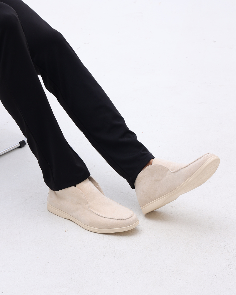 Velmor™ | Maurel – Bottines en Daim de Veau