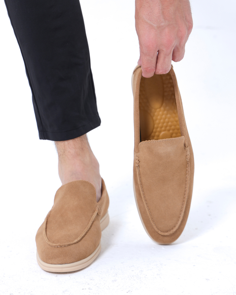 Velmor™ | Maxence – Loafers en Daim Premium