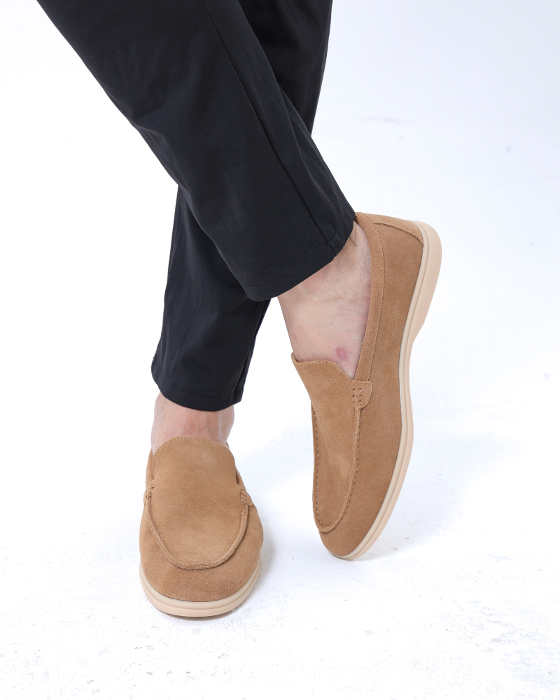Velmor™ | Maxence – Loafers en Daim Premium