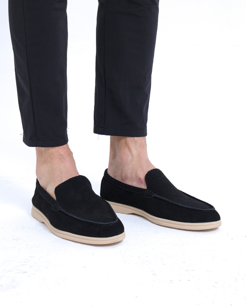 Velmor™ | Maxence – Loafers en Daim Premium