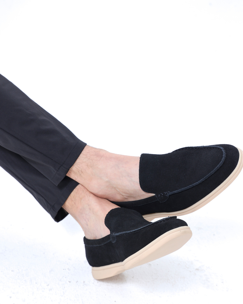 Velmor™ | Maxence – Loafers en Daim Premium
