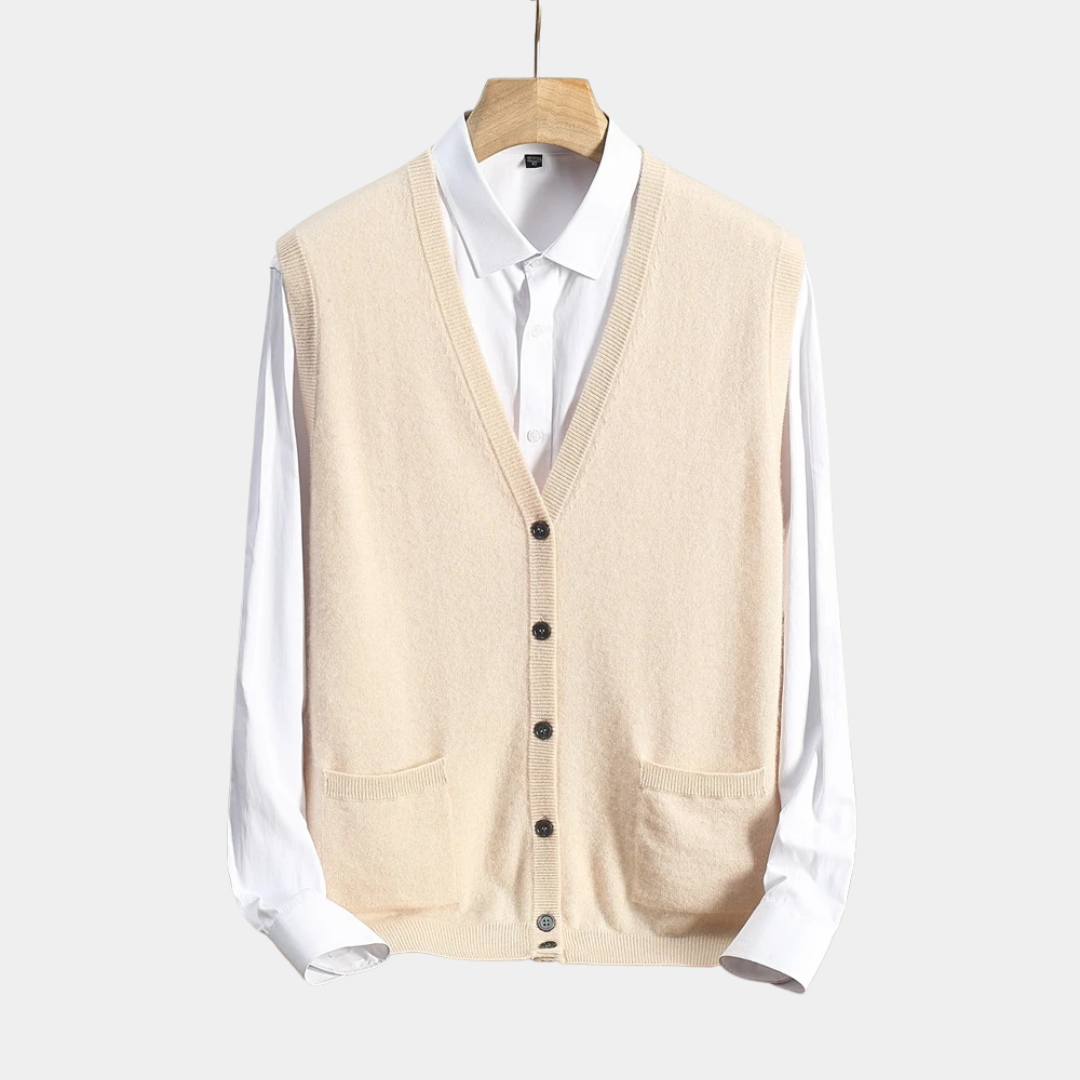 Velmor™ | Julien – Cardigan Classique en Cachemire