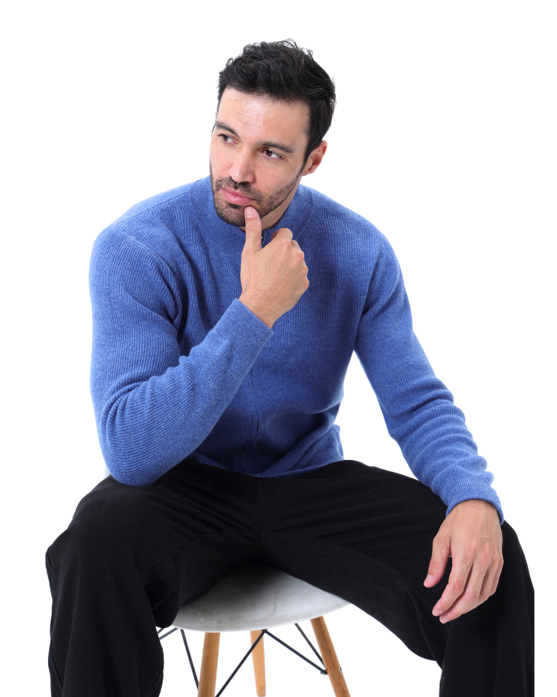 Velmor™ | Bastien – Cardigan Zippé en Cachemire