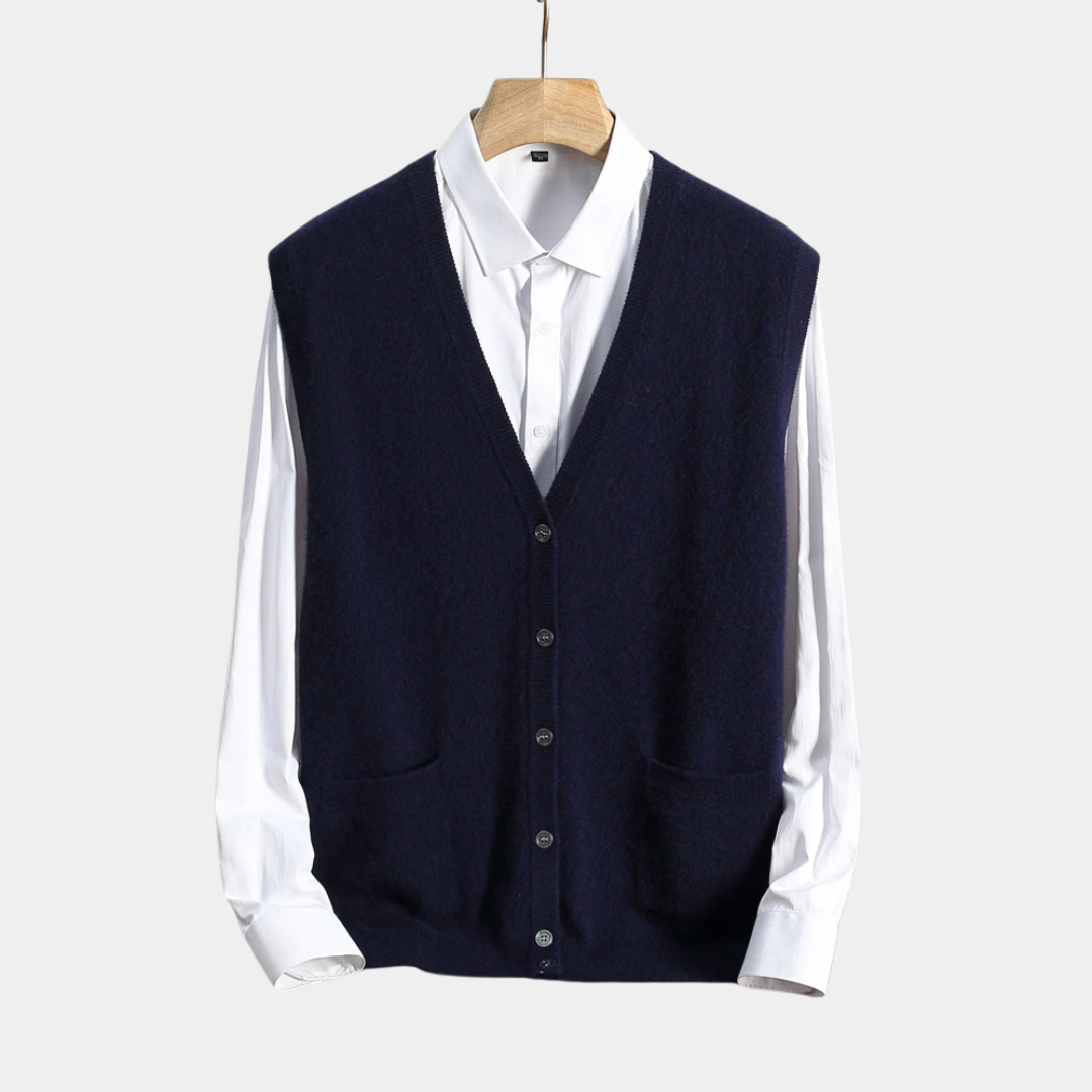 Velmor™ | Julien – Cardigan Classique en Cachemire