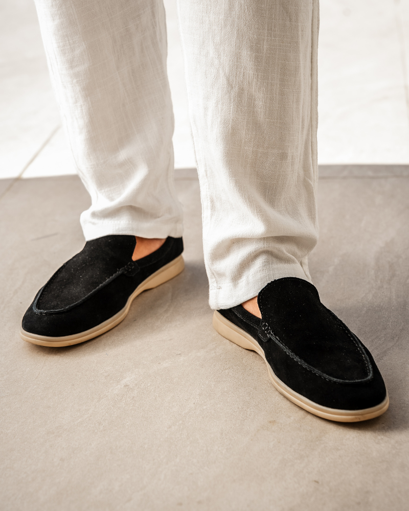 Velmor™ | Maxence – Loafers en Daim Premium