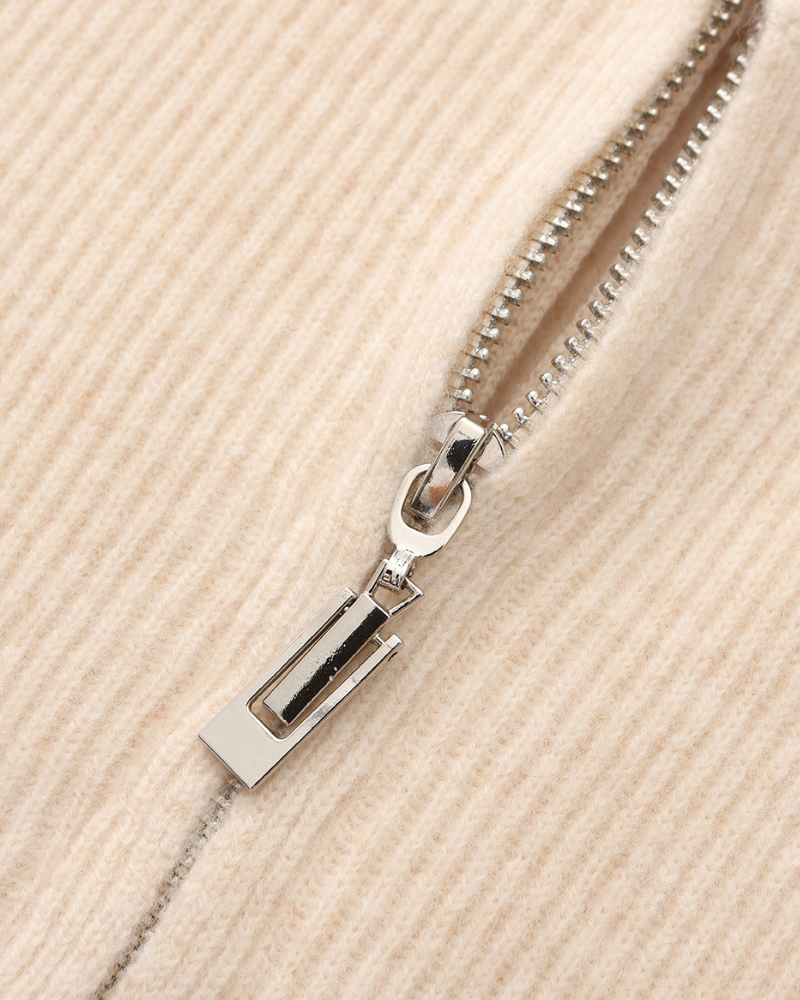 Velmor™ | Bastien – Cardigan Zippé en Cachemire