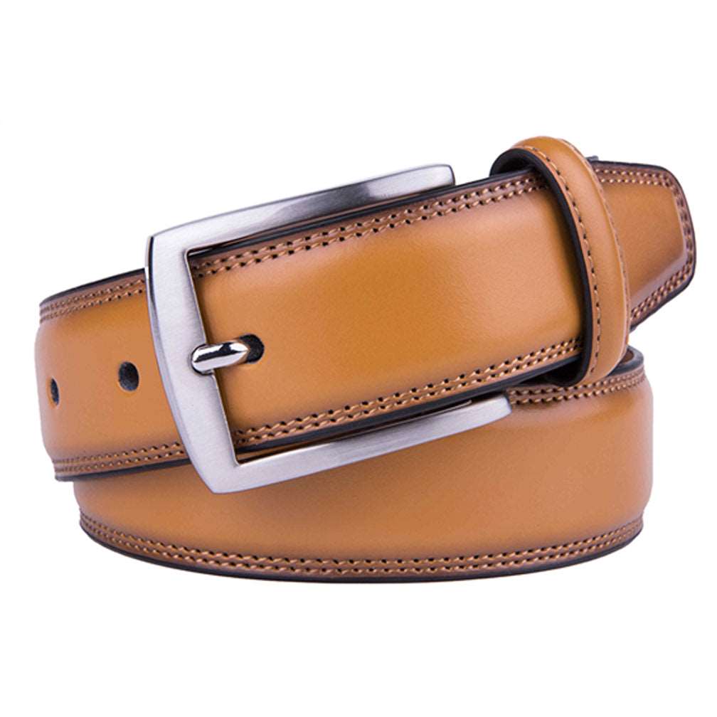Velmor™ | Marius – Ceinture Classique en Cuir Véritable