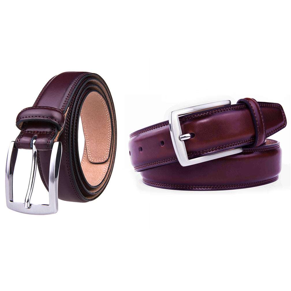Velmor™ | Marius – Ceinture Classique en Cuir Véritable