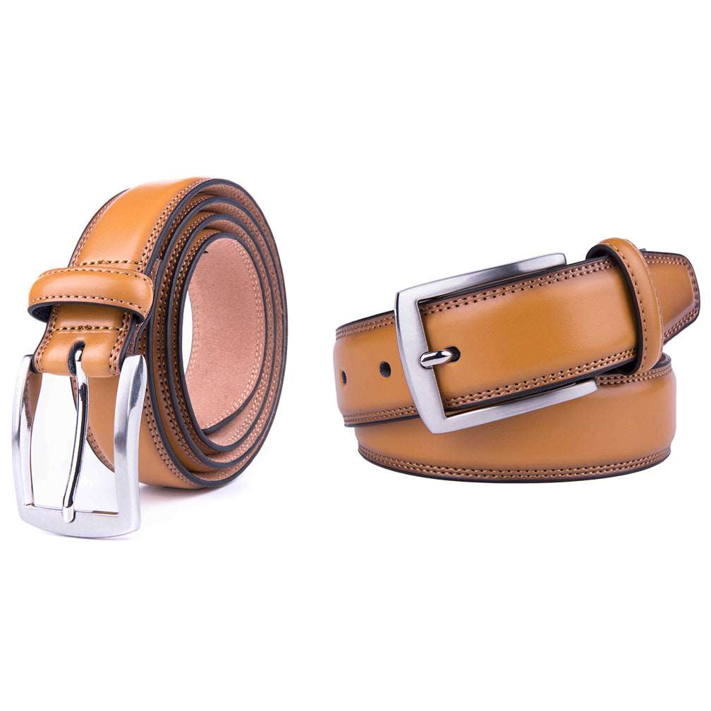 Velmor™ | Marius – Ceinture Classique en Cuir Véritable