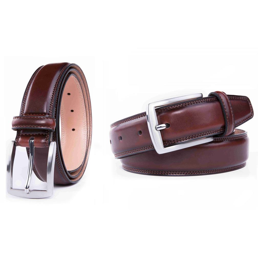 Velmor™ | Marius – Ceinture Classique en Cuir Véritable