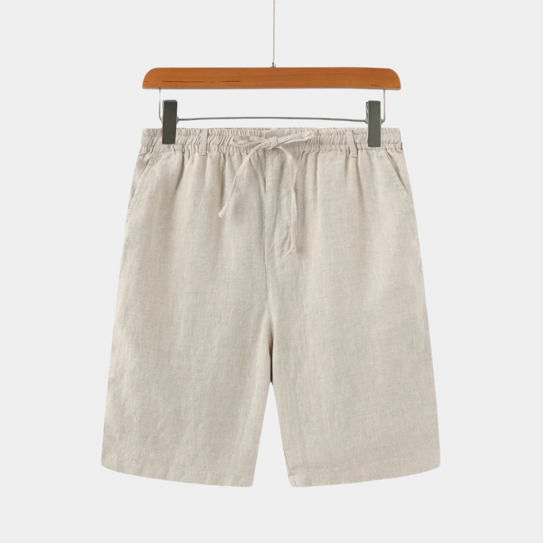 Velmor™ | Marceau – Short en Lin Aéré