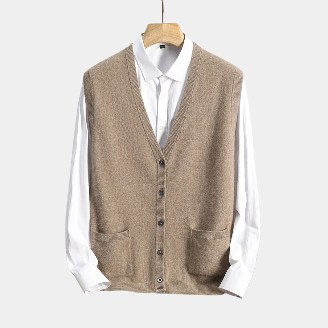 Velmor™ | Julien – Cardigan Classique en Cachemire