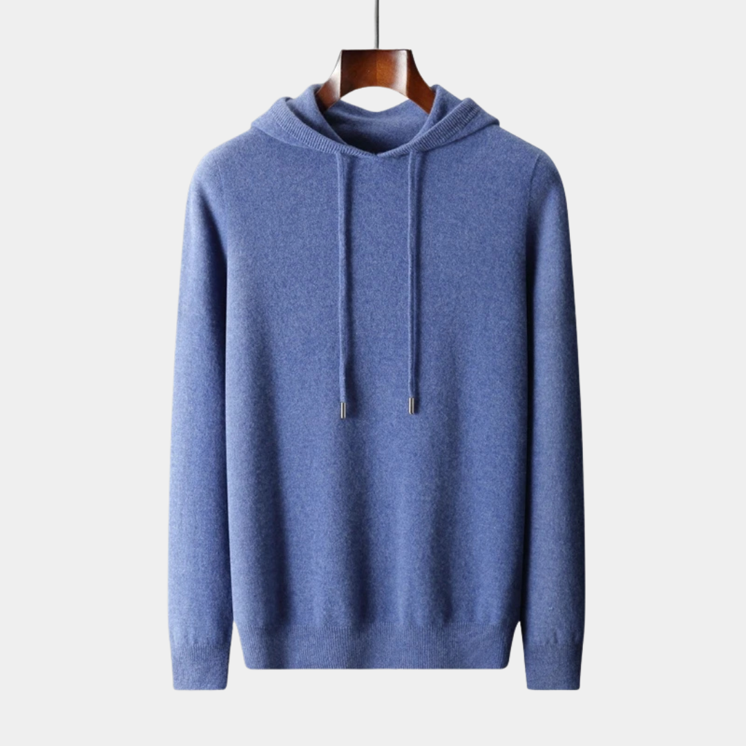 Velmor™ | Damien – Hoodie Minimaliste en Cachemire