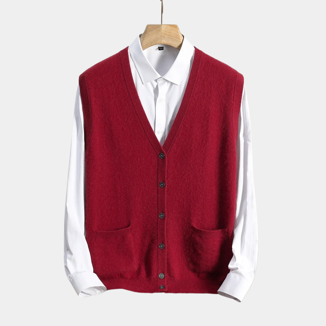Velmor™ | Julien – Cardigan Classique en Cachemire