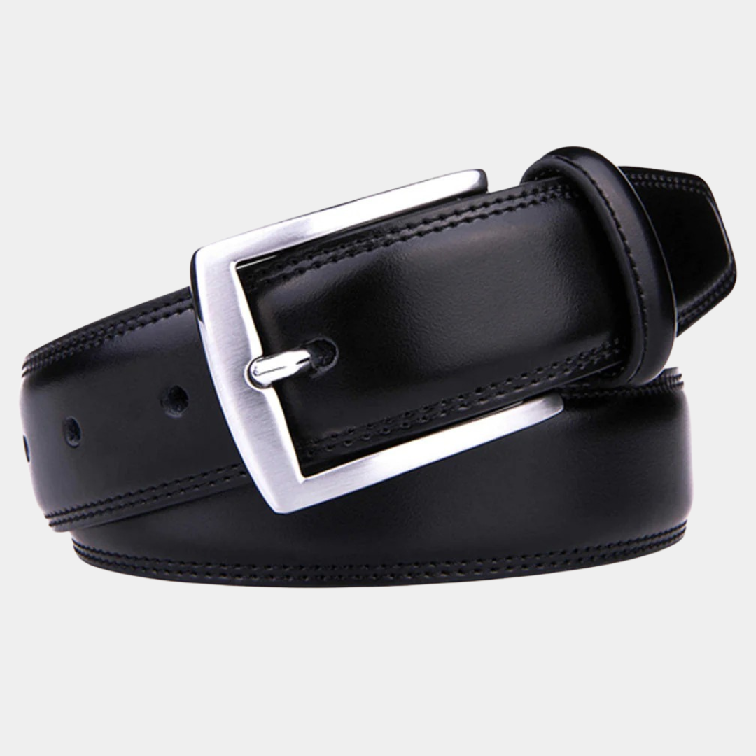 Velmor™ | Marius – Ceinture Classique en Cuir Véritable