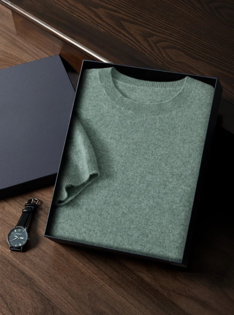 Velmor™ | Édouard – Chemise en Cachemire Doux