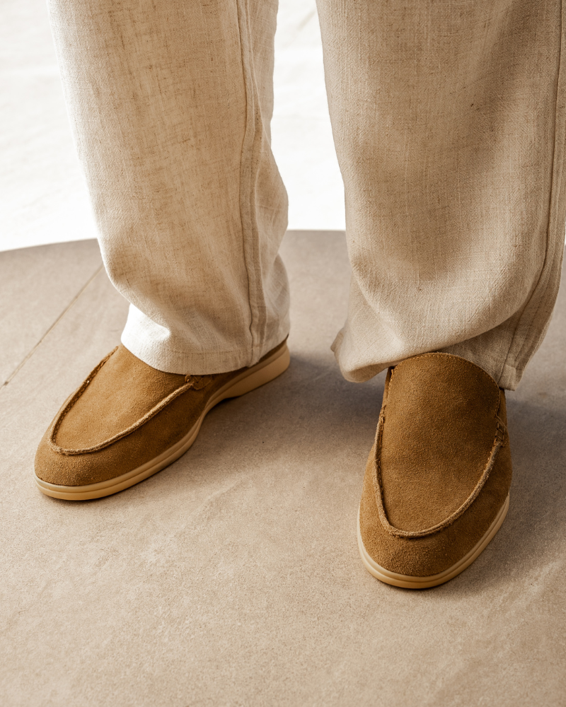Velmor™ | Maxence – Loafers en Daim Premium